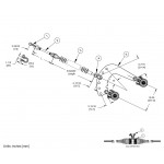 I-String Assembly - Angled Suspension, Twin-Bundle Conductor, 50K